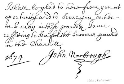 John Narbrough - English School
