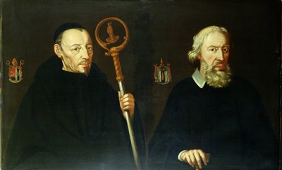 John Placid (1599-1681) et son frère Sir Thomas Gascoigne, 2ème baronnet (vers 1593-1686) - English School
