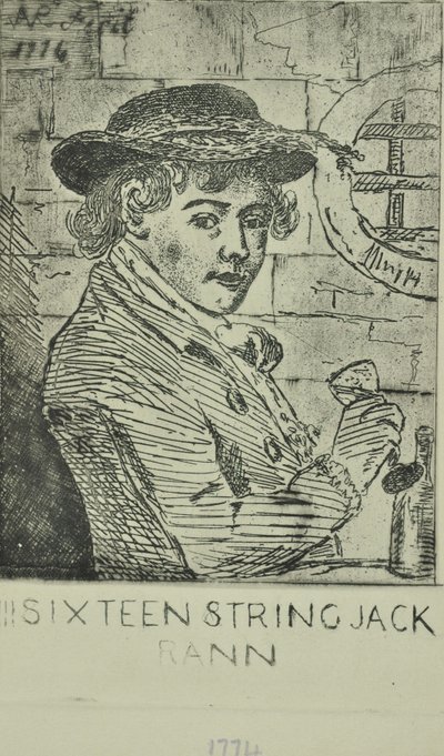 John Rann, Sixteen Strings Jack, 1774 - English School