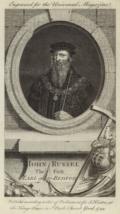 John Russel, premier comte de Bedford - English School