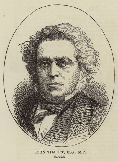 John Tillett, Esquire, MP (gravure) - English School