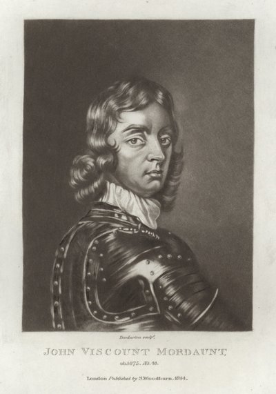 John Vicomte Mordaunt - English School