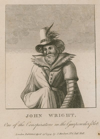 John Wright, un des conspirateurs du complot des poudres - English School