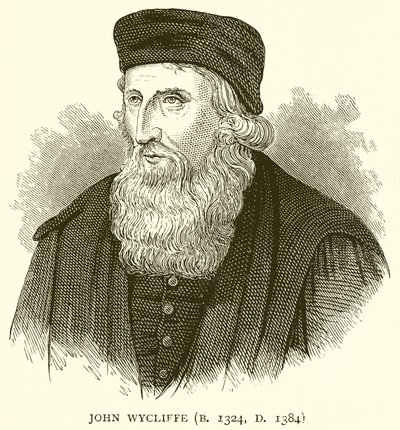 John Wycliffe (Né en 1324, Décédé en 1384) - English School