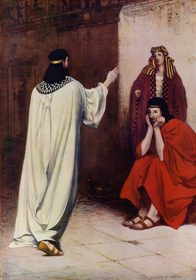 Joseph en prison, interprétant les rêves - English School