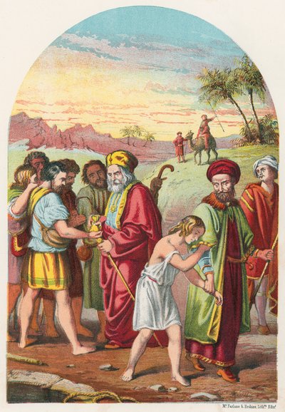 Joseph vendu par ses frères - English School