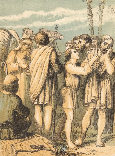 Joseph vendu par ses frères - English School