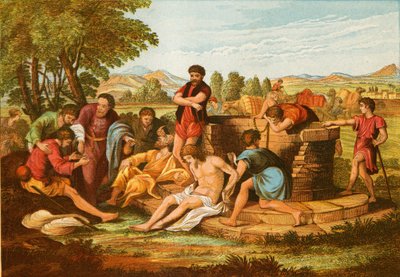 Joseph vendu par ses frères - English School