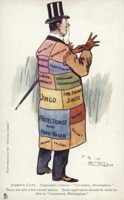 Manteau de Joseph (lithographie couleur) - English School
