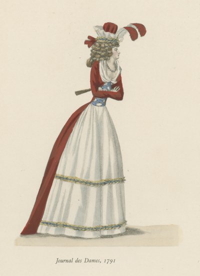 Journal des Dames, 1791 - English School