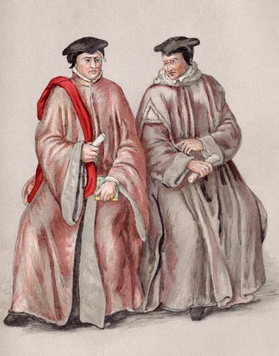 Juges en robe sous le règne d