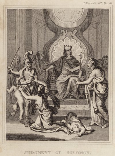 Jugement de Salomon - English School