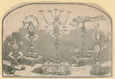 Numéro de jonglage au cirque - English School