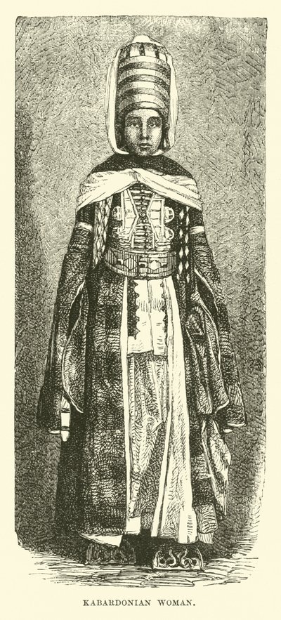 Femme kabardienne - English School
