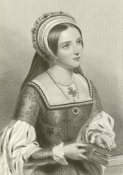 Catherine Parr, 6ème épouse du roi Henri VIII - English School
