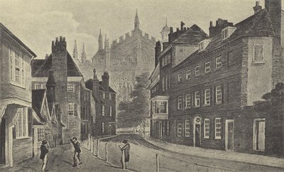 Keates Lane, 1816 - English School