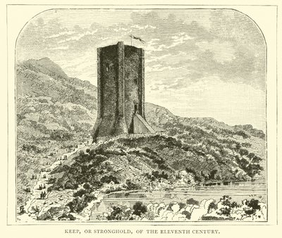 Donjon ou forteresse du XIe siècle - English School