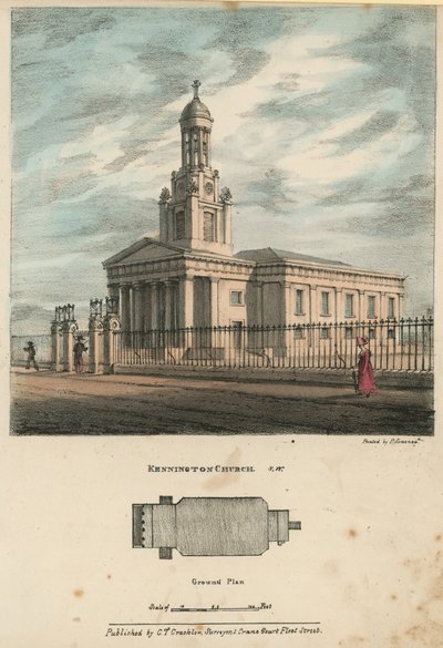 Église de Kennington, Lambeth, Londres - English School