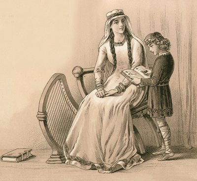 Le roi Alfred et sa belle-mère - English School