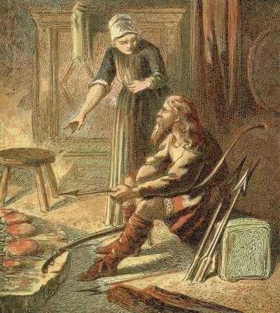 Le roi Alfred et les gâteaux - English School