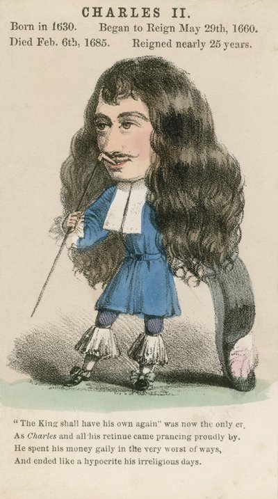 Roi Charles II - English School