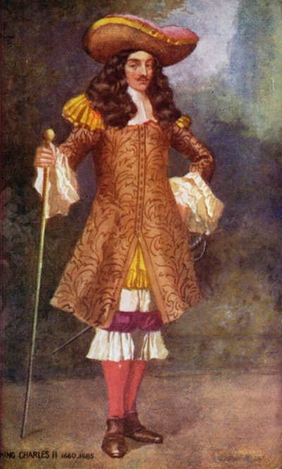 Roi Charles II - English School