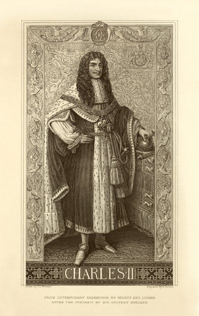 Roi Charles II - English School