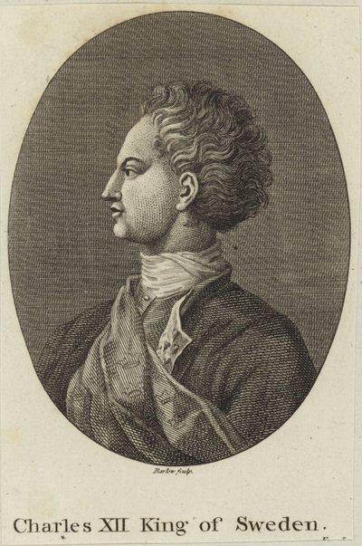 Le roi Charles XII de Suède - English School