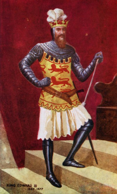 Le roi Édouard III - English School