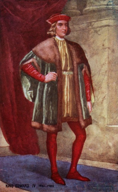 Le roi Édouard IV - English School