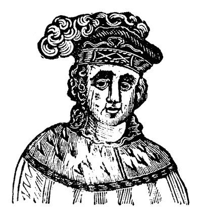 Roi Édouard V (gravure sur bois) - English School