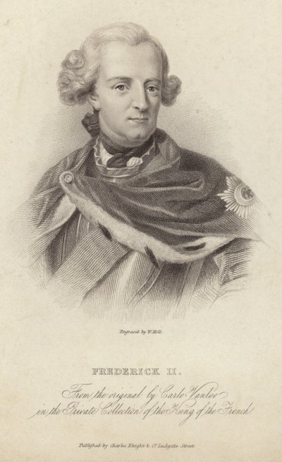 Le roi Frédéric II de Prusse - English School