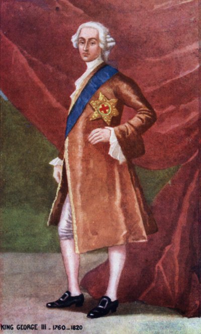 Roi George III - English School