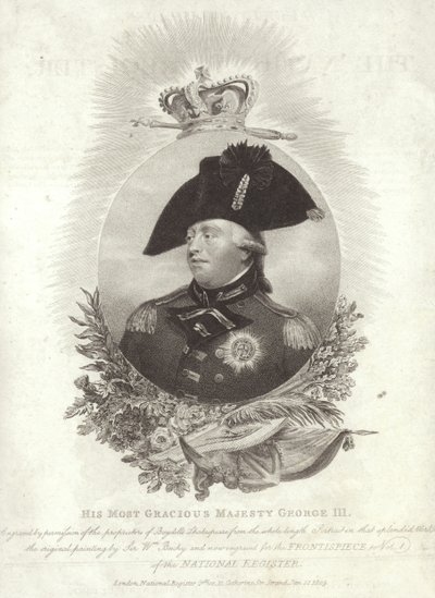 Roi George III de Grande-Bretagne et d