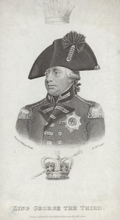 Le roi George III de Grande-Bretagne et d