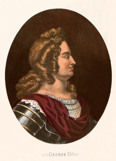 Le roi George II - English School