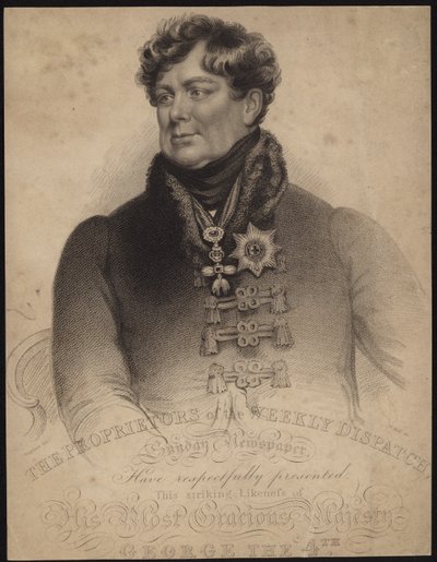 Roi George IV de Grande-Bretagne et d