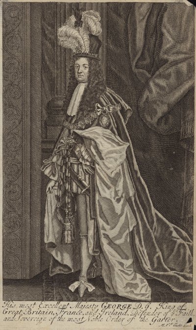 Le roi George Ier de Grande-Bretagne et d