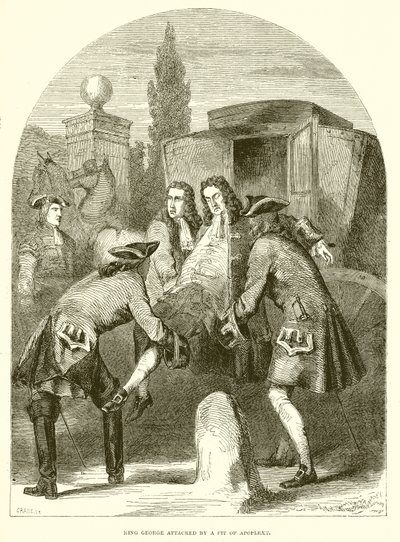Le roi George attaqué par une crise d