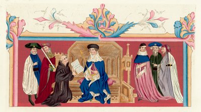 Le roi Henri IV et sa cour - English School
