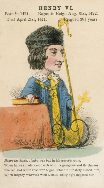 Roi Henri VI - English School