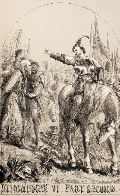 Le Roi Henri VI, Partie II, 1890 - English School