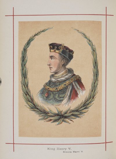 Roi Henri V, illustration de 