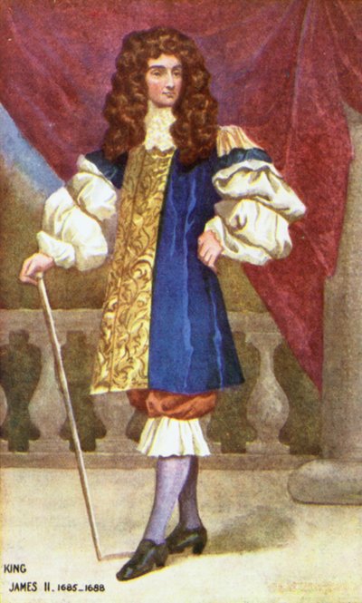 Le roi Jacques II - English School