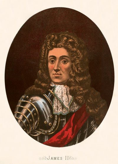 Le roi Jacques II - English School
