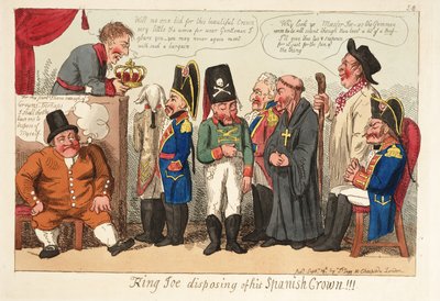 Le roi Joe se débarrassant de sa couronne espagnole !!! - English School