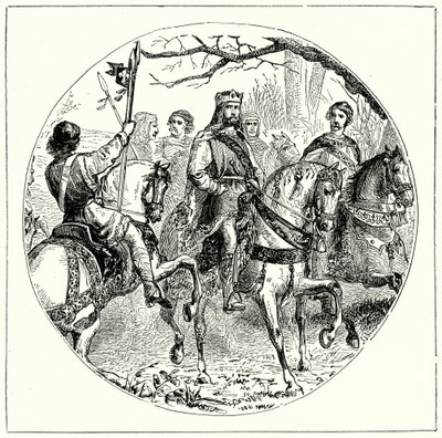 Le roi Jean (gravure) - English School