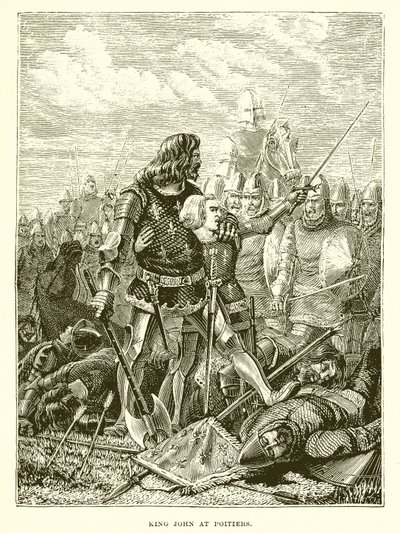 Le roi Jean à Poitiers - English School