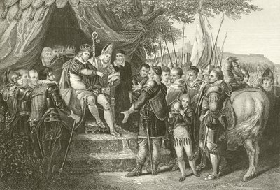 Le roi Jean ratifiant la Magna Carta - English School