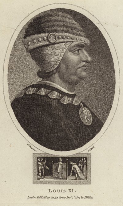 Le roi Louis XI de France - English School